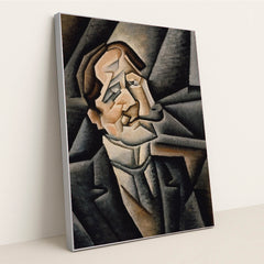 Juan Legua (1911) by Juan Gris - Silver Frame Stretchiez