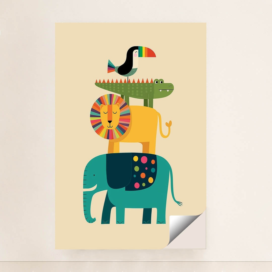 Jungle Totem Tower by Melissa King - Peeliez