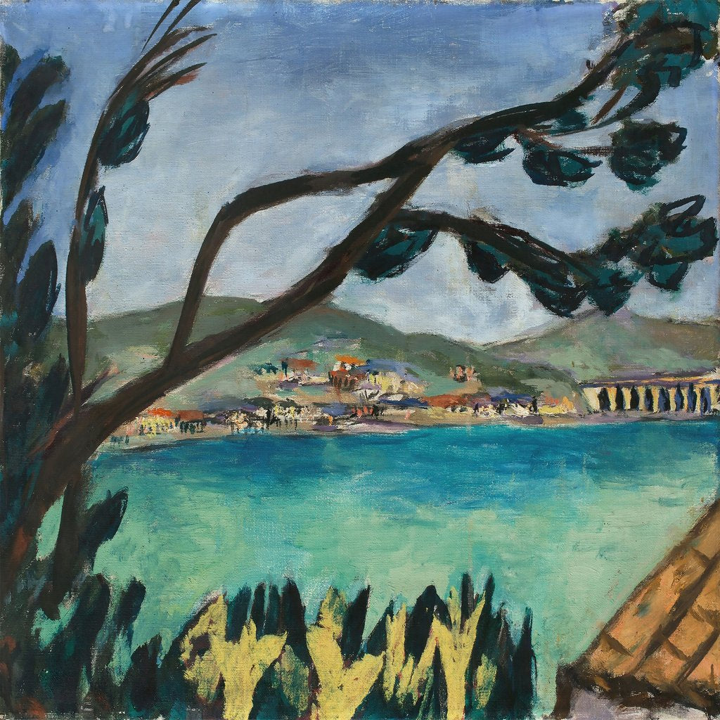 Kleine Landschaft aus Bandol (1938) by Max Beckmann