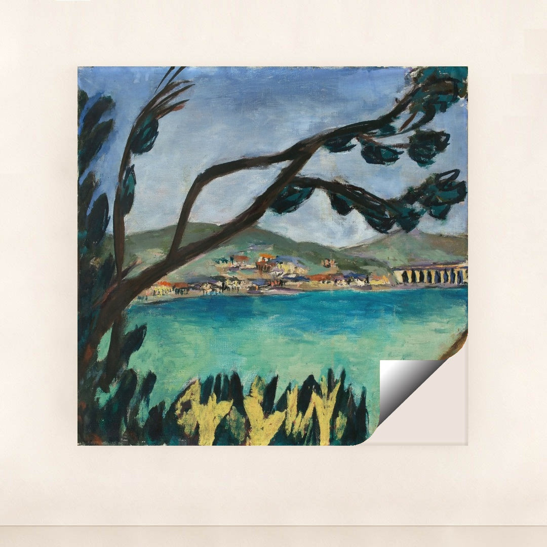 Kleine Landschaft aus Bandol (1938) by Max Beckmann - Peeliez