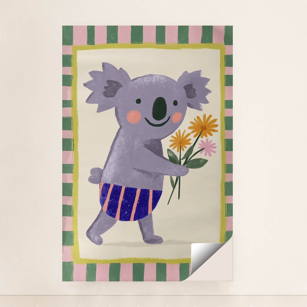Koala's Floral Delivery by Melissa King - Peeliez