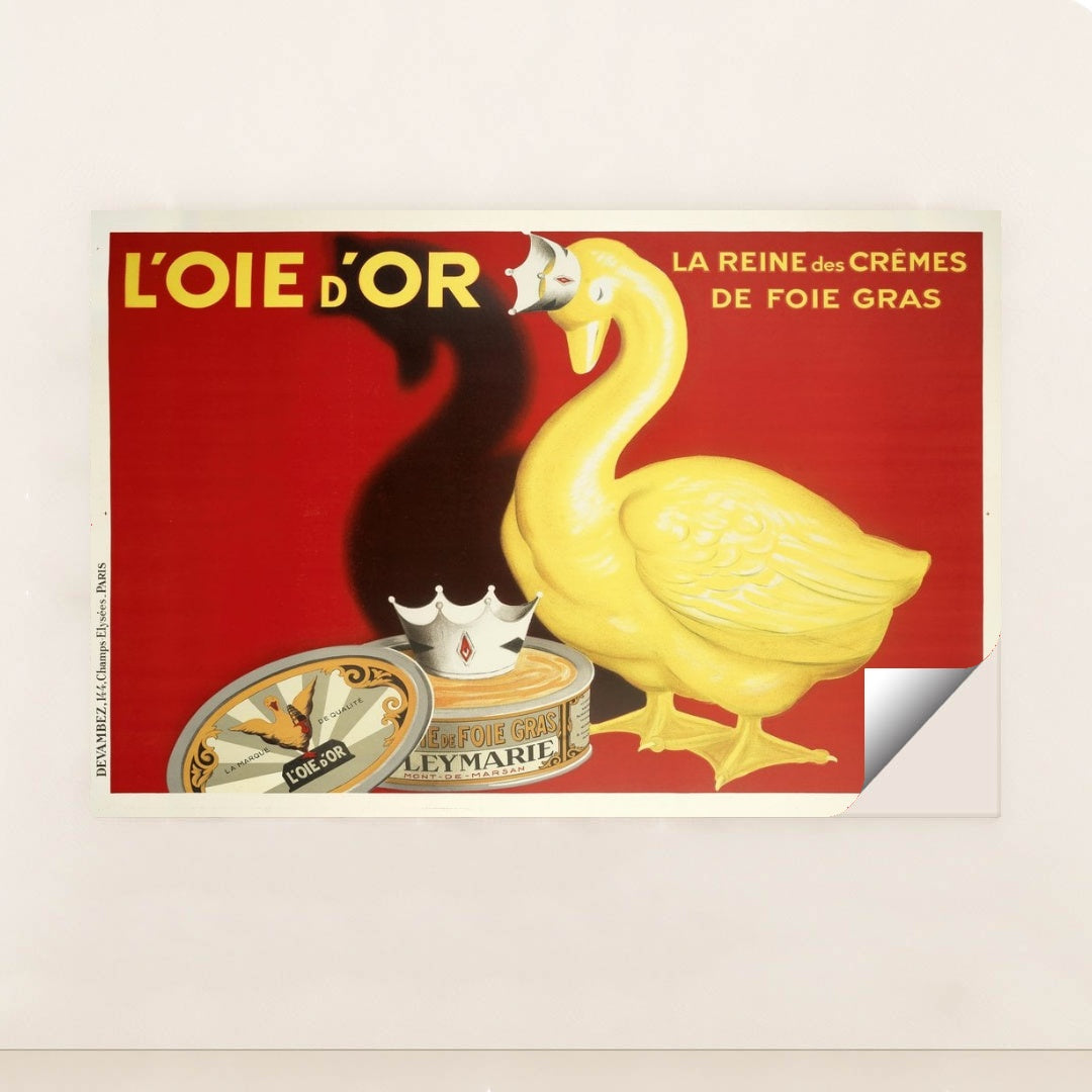 L’Oie d’Or by Leonetto Cappiello - Peeliez