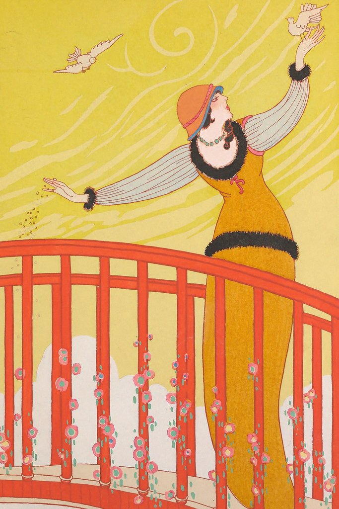 La Passerelle (1913) by Charles Martin