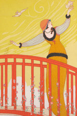 La Passerelle (1913) by Charles Martin