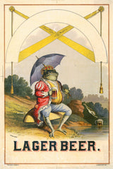 Lager beer (1880) by Pfeil & Goltz