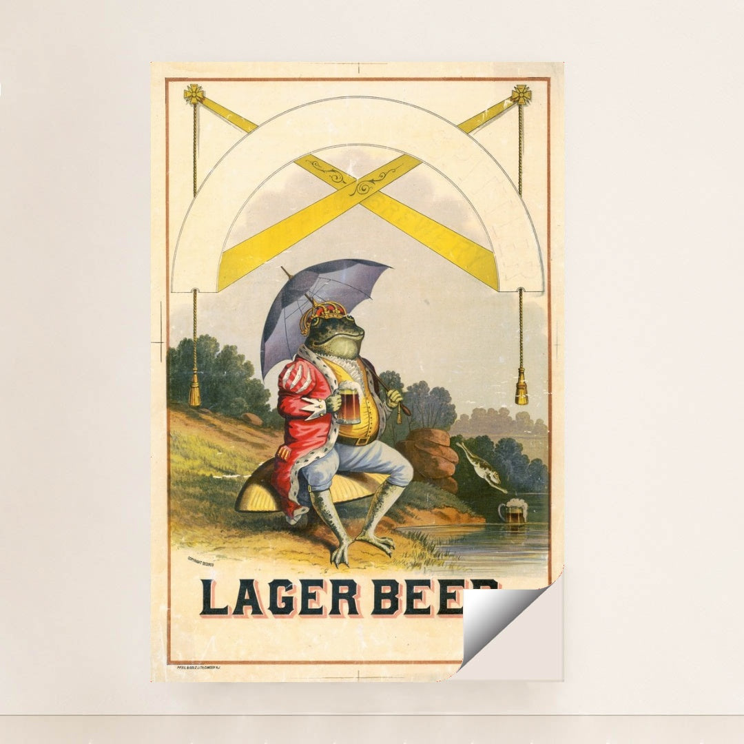 Lager beer (1880) by Pfeil & Goltz - Peeliez