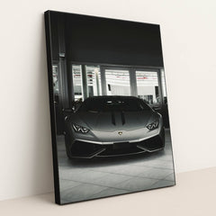 Lamborghini Stare Down by Reinhart Julian - Black Frame Stretchiez