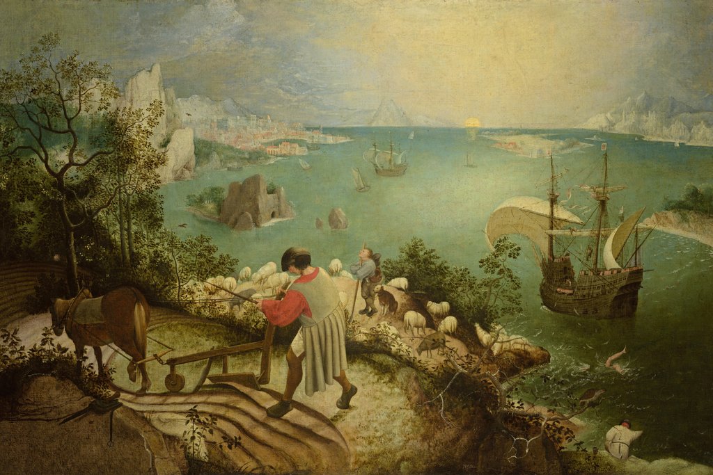 Landscape with the Fall of Icarus by Pieter Bruegel the Elder
