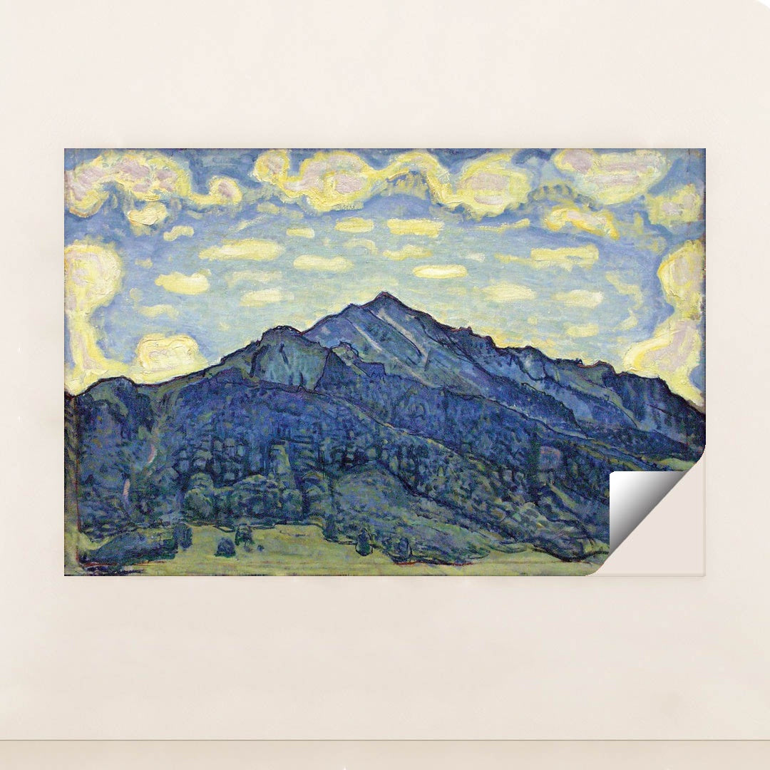 Landschaft in den Schweizer Alpen by Ferdinand Hodler - Peeliez
