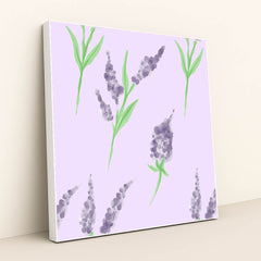Lavender Drift by Hartono Creative Studio - White Frame Stretchiez