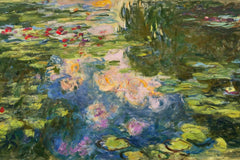Le Bassin aux nymphéas (1917-19) by Claude Monet