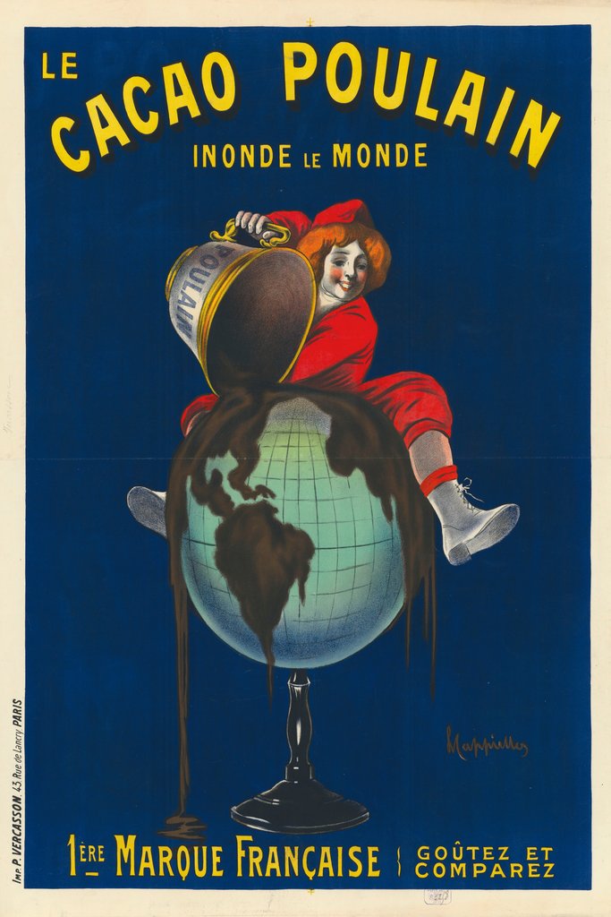 Le Cacao Poulain (1911) by Leonetto Cappiello