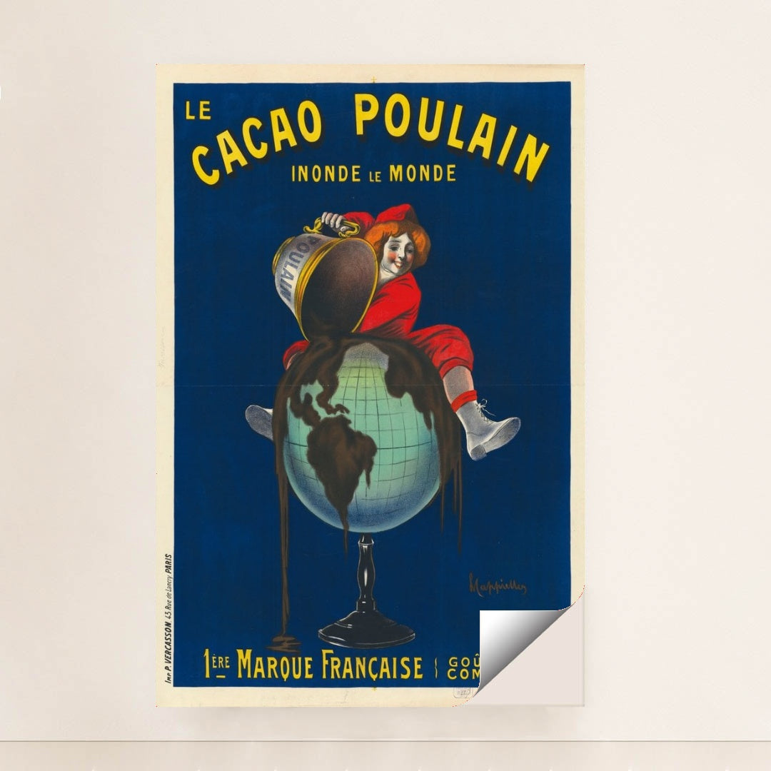 Le Cacao Poulain (1911) by Leonetto Cappiello - Peeliez