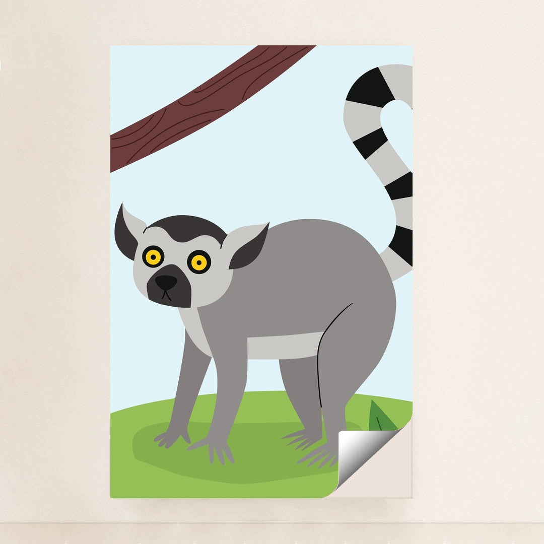 Lemur in Nature by Zulfahmi Al Ridhawi - Peeliez