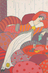 Les Coussins (1912) by Georges Lepape