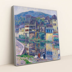 Les Lavandières by Paul Madeline - Silver Frame Stretchiez