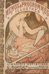 Les Menus and Programmes Illustres by Alphonse Mucha