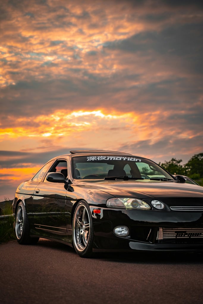 Lexus SC Drift Build at Dusk by Patrik Storm