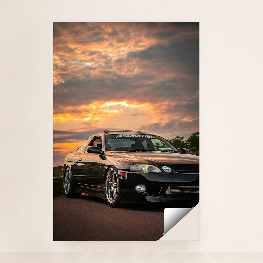 Lexus SC Drift Build at Dusk by Patrik Storm - Peeliez
