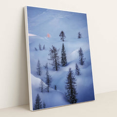 Light Meant for One by Ales Krivec - White Frame Stretchiez