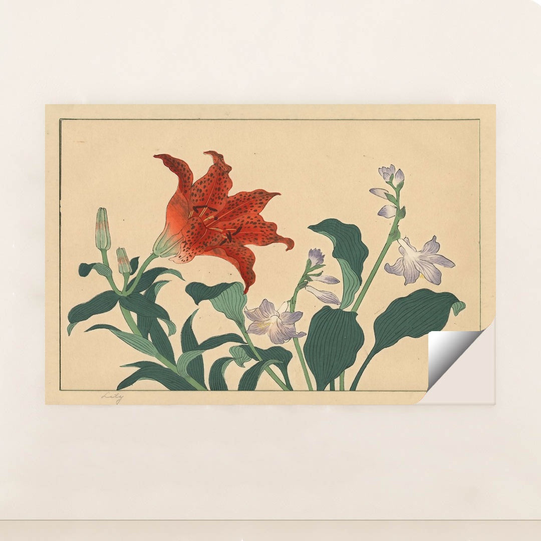 Lily (1920s) by Sakai Hōitsu - Peeliez