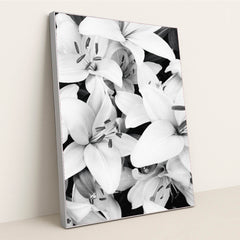 Lily Noir by Eugene Golovesov - Silver Frame Stretchiez