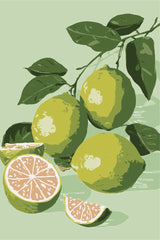 Limes on the Vine by Melissa King