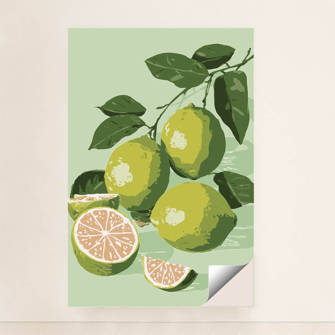 Limes on the Vine by Melissa King - Peeliez