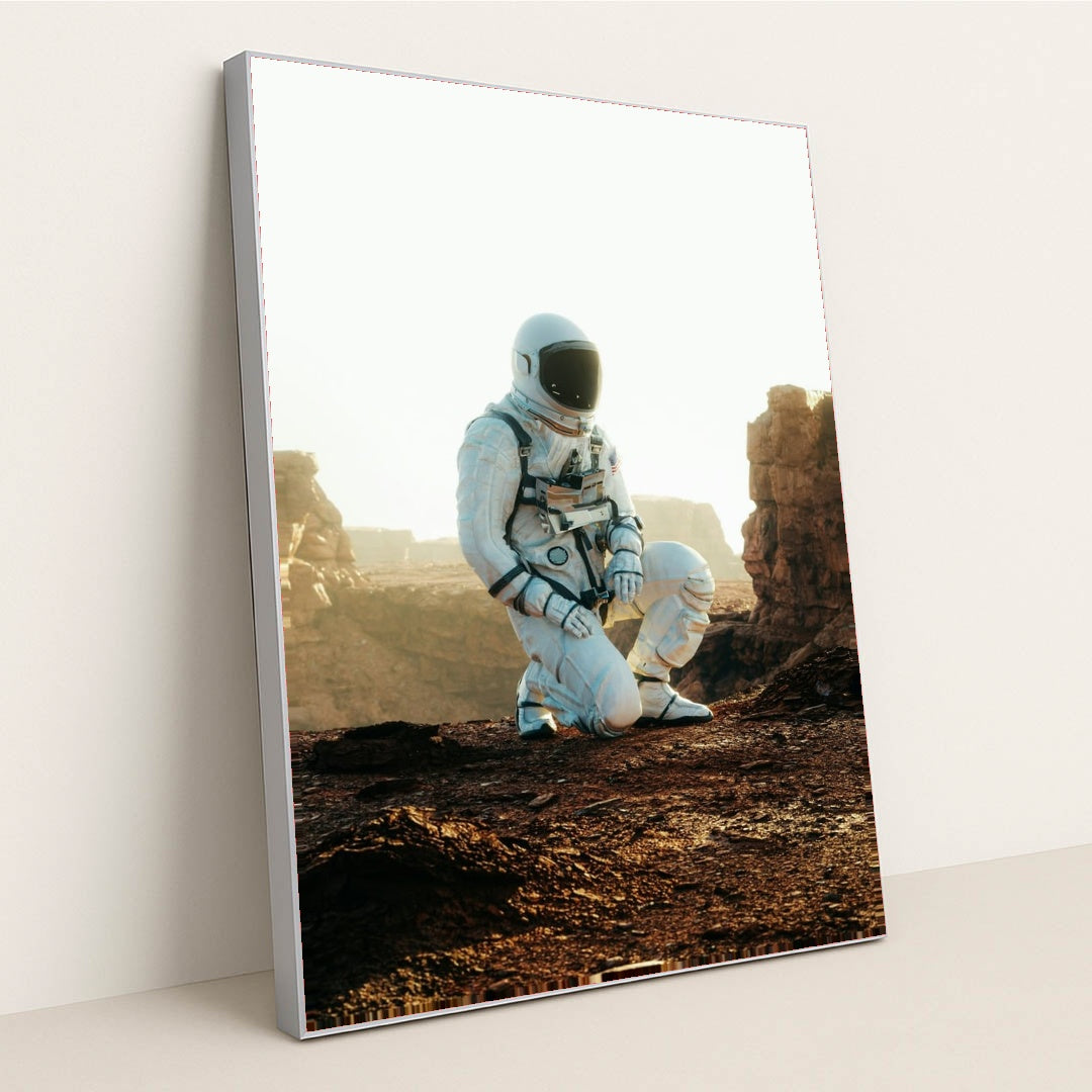 Lost Between Worlds by Cash Macanaya - Silver Frame Stretchiez
