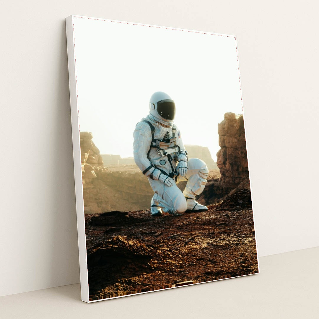 Lost Between Worlds by Cash Macanaya - White Frame Stretchiez