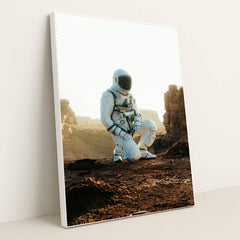 Lost Between Worlds by Cash Macanaya - White Frame Stretchiez
