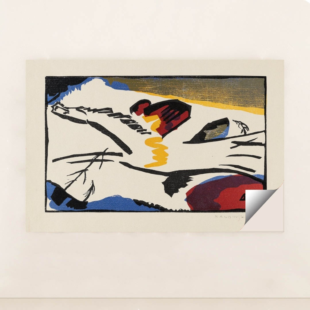 Lyrisches (1911) by Wassily Kandinsky - Peeliez