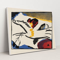 Lyrisches (1911) by Wassily Kandinsky - White Frame Stretchiez