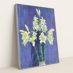 Madonna Lily (1937) by Lafayette F. Cargill - Silver Frame Stretchiez