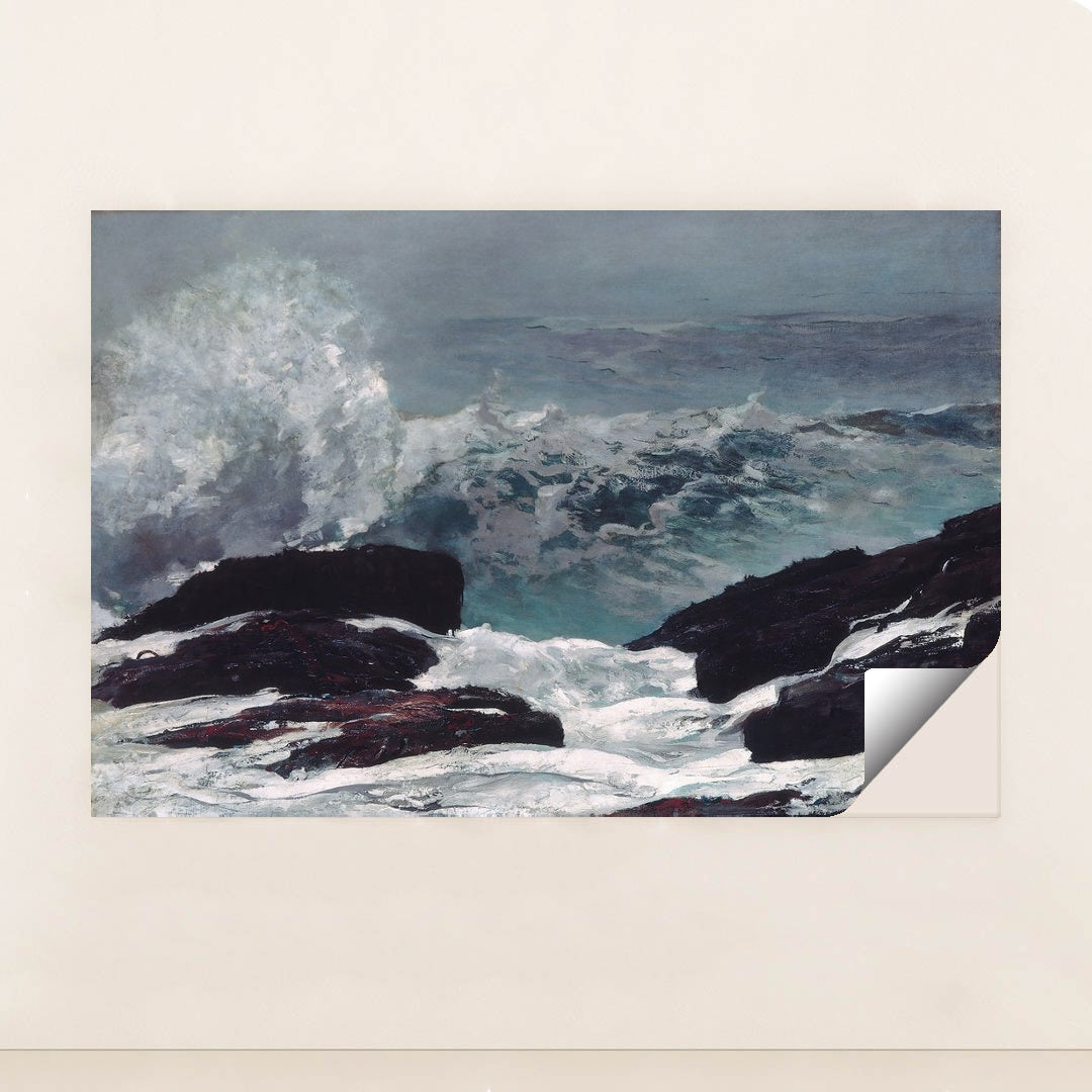 Maine Coast (1896) by Winslow Homer - Peeliez