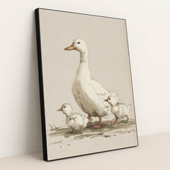 Mama's Little Waddle by Melissa King - Black Frame Stretchiez