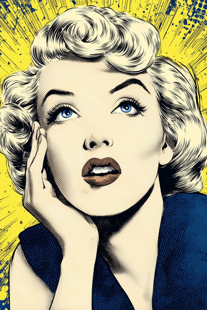 Marilyn in Focus by CB Designs