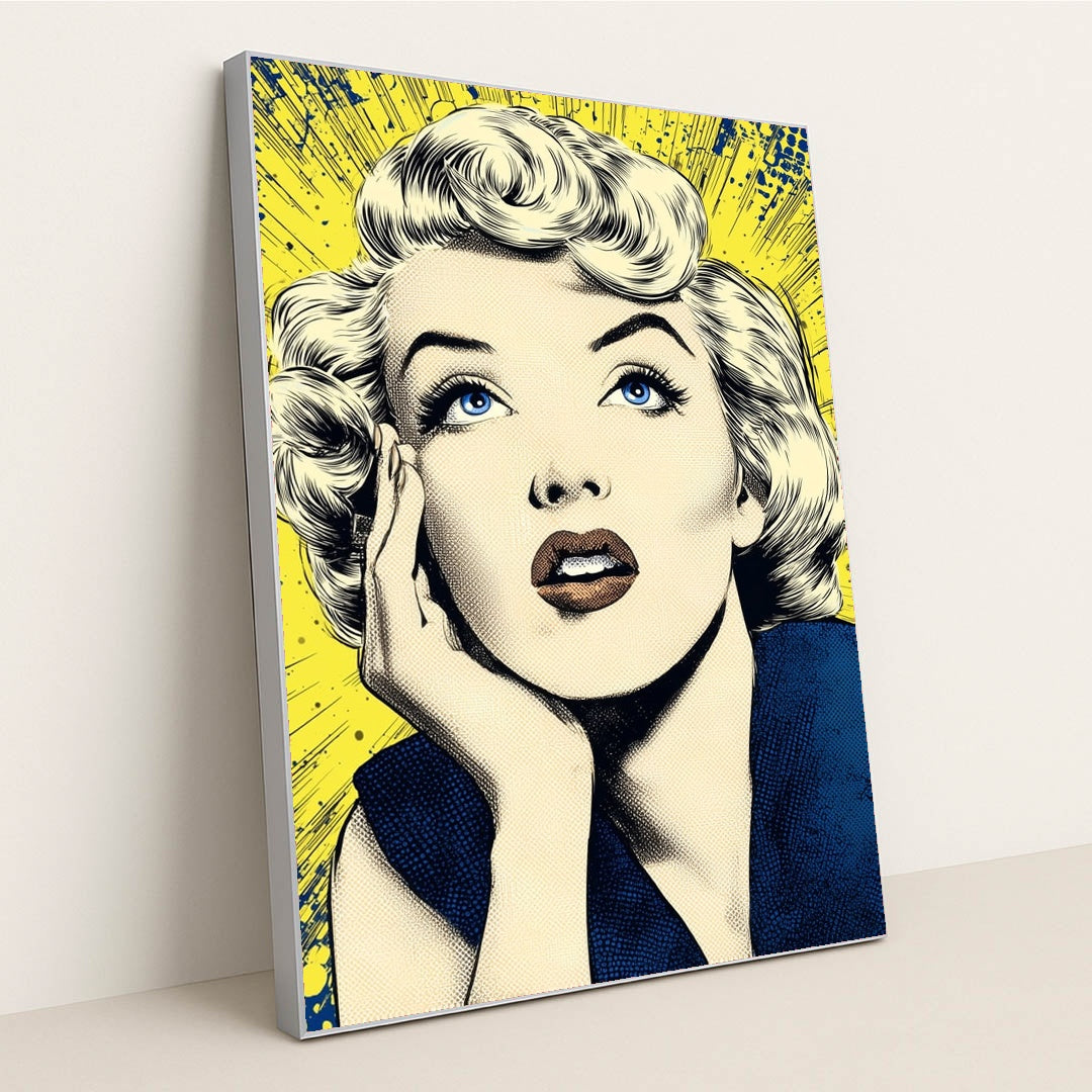 Marilyn in Focus by CB Designs - Silver Frame Stretchiez
