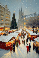 Market Day Flurry by James Green