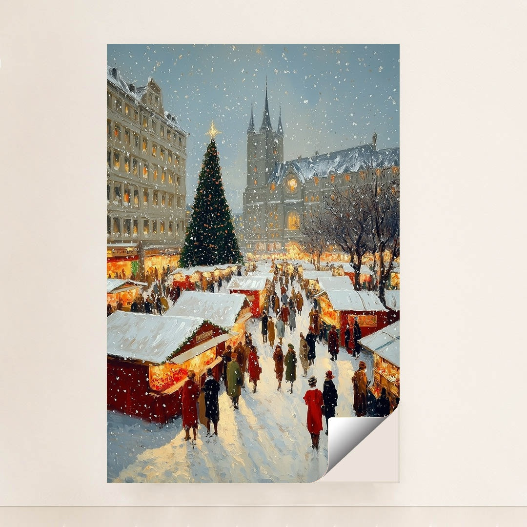 Market Day Flurry by James Green - Peeliez