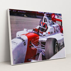 McLaren MP4 in Marlboro Livery by Bob Kozel - White Frame Stretchiez