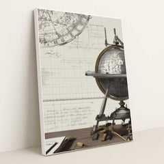 Measured Meridian by Seven Akins - White Frame Stretchiez