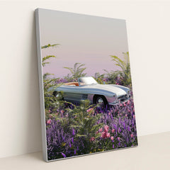 Mercedes 300SL in Bloom by dolce - Silver Frame Stretchiez