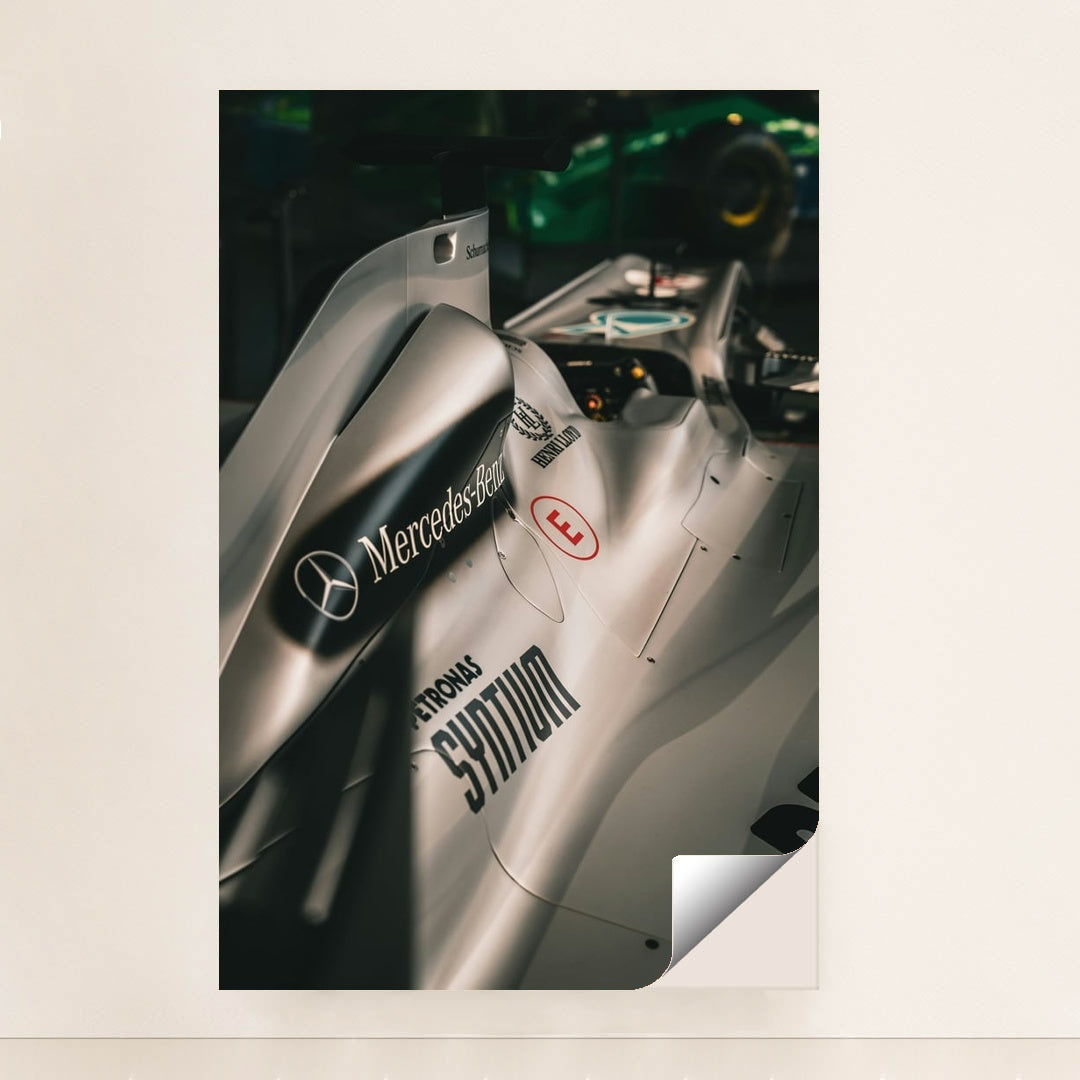 Mercedes F1 Silver Arrow Detail by Pourya Gohari - Peeliez