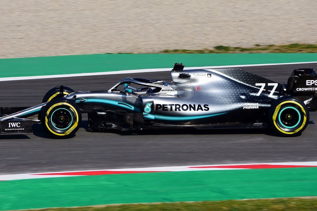 Mercedes W10 in Full Flight by Artes Max