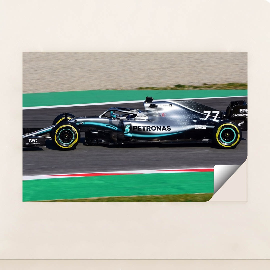 Mercedes W10 in Full Flight by Artes Max - Peeliez