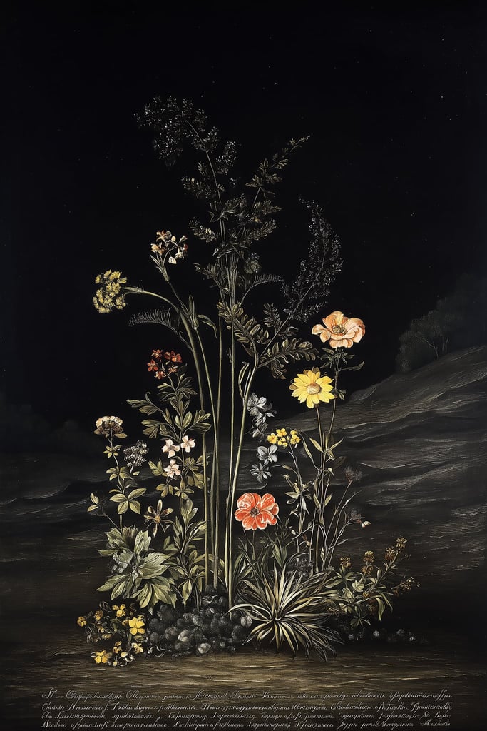 Midnight Flora by TD