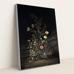 Midnight Flora by TD - Silver Frame Stretchiez