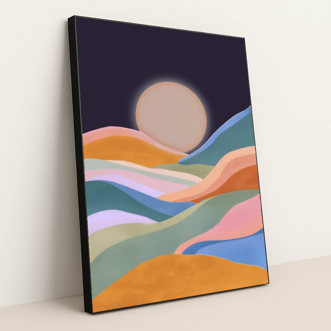 Midnight Valley by Aria Sol - Black Frame Stretchiez