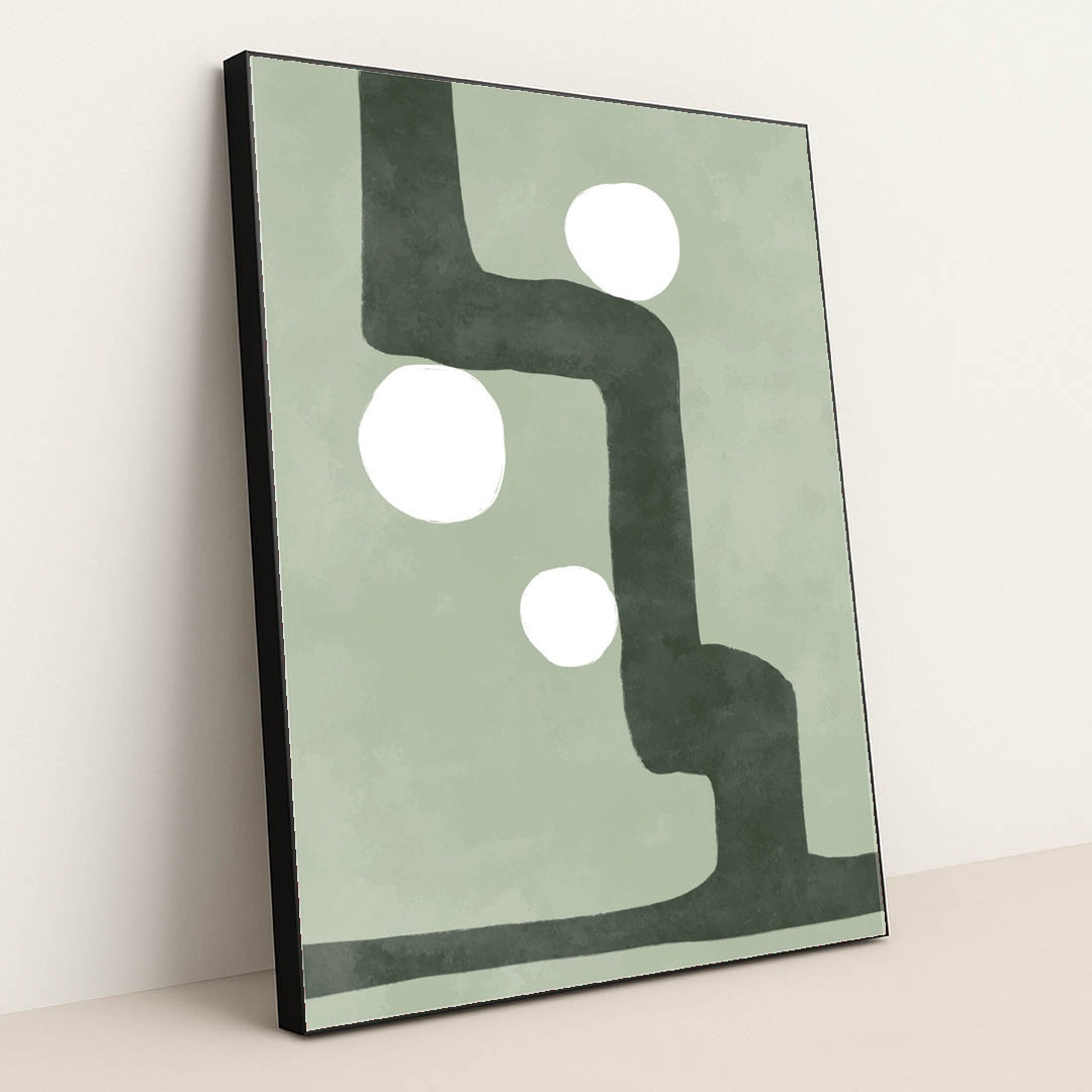 Figures Contemporary by Anonymous - Black Frame Stretchiez